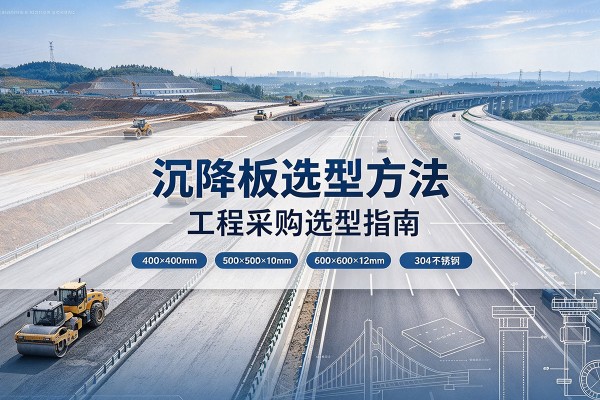 荔城沉降板选择方法