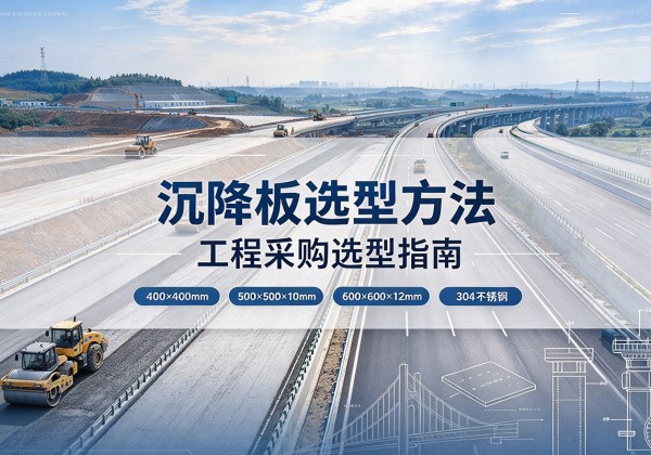 荔城沉降板选择方法