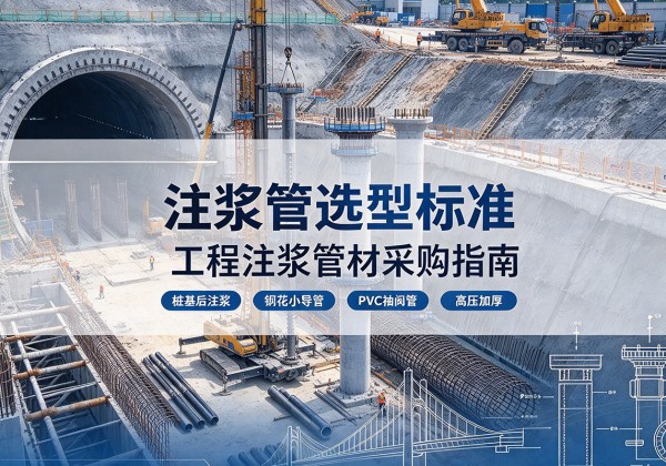 荔城注浆管选型标准